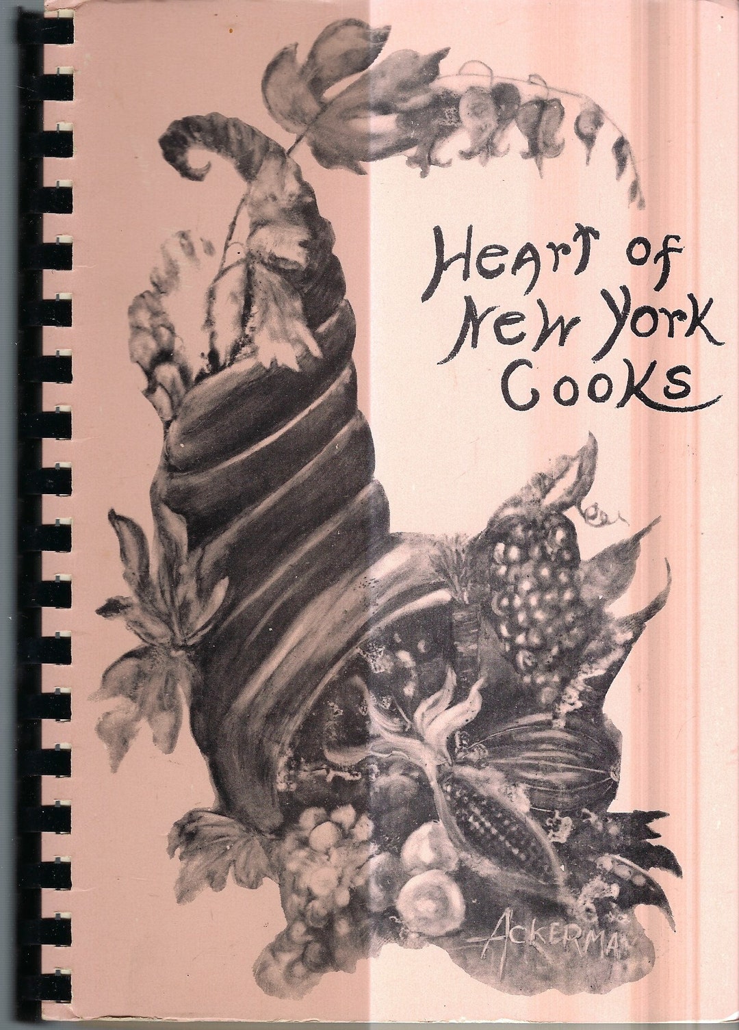 Moravia NY Vintage 1978 Heart of New York China Decorators Cooks
