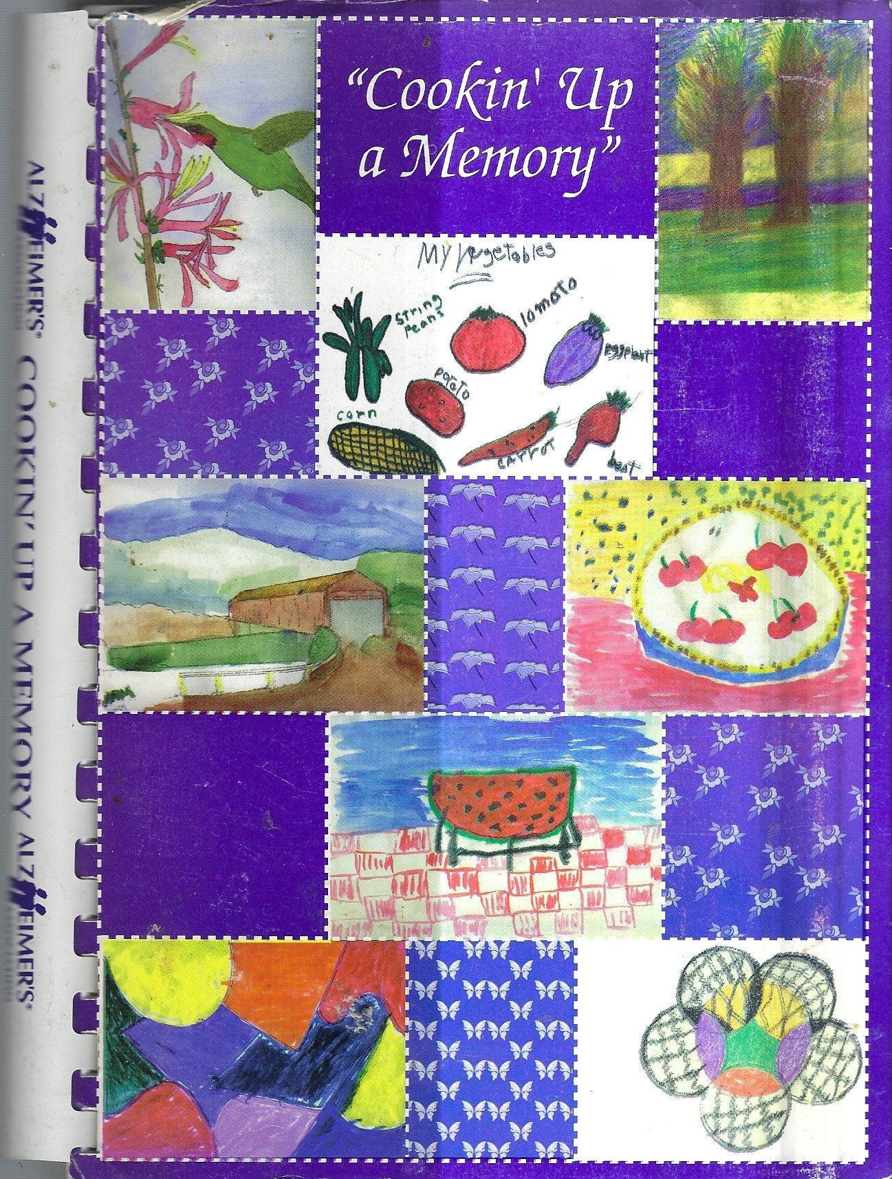 York Pennsylvania vintage South Central PA Alzheimer's Assn  Cookin Up A Memory Cookbook Community Favorite Recipes Rare Local Cook Book