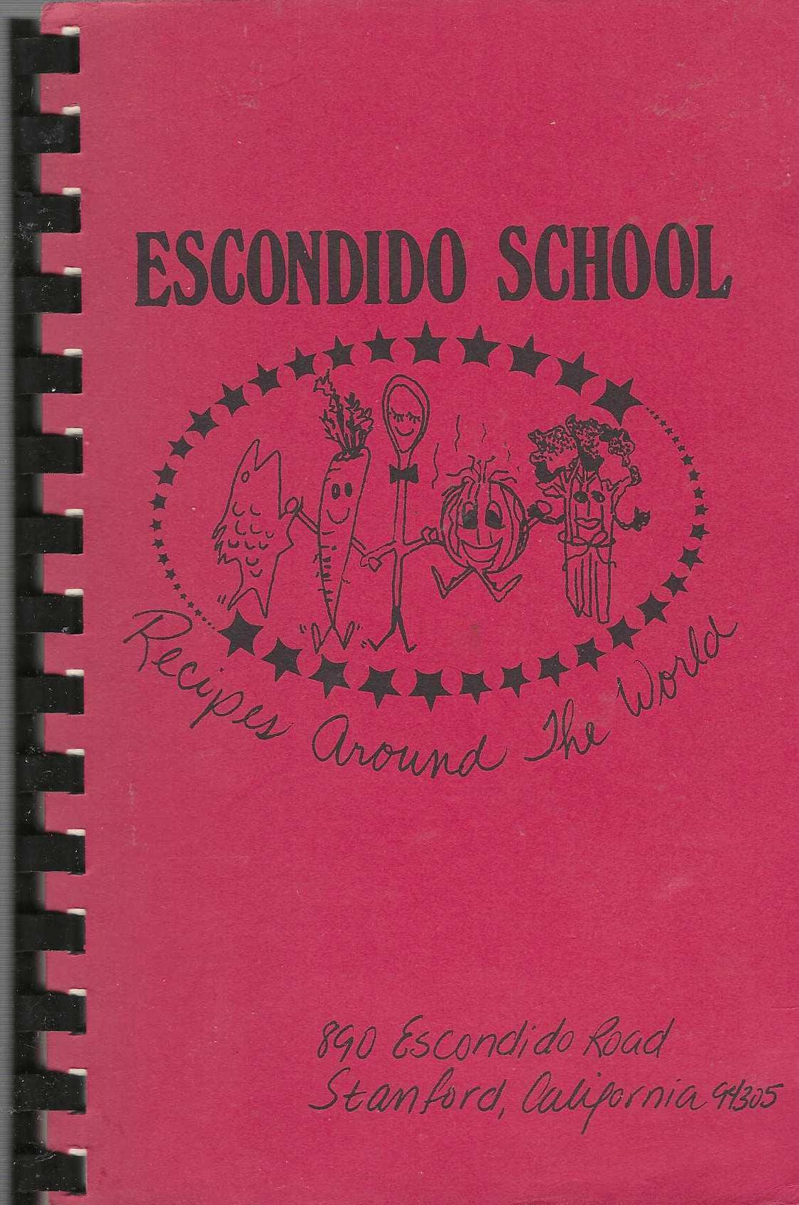 Stanford California vintage School Recipes Around the World Ethnic Cookbook CA Community Favorites Collectible Memorabilia Rare Cook Book