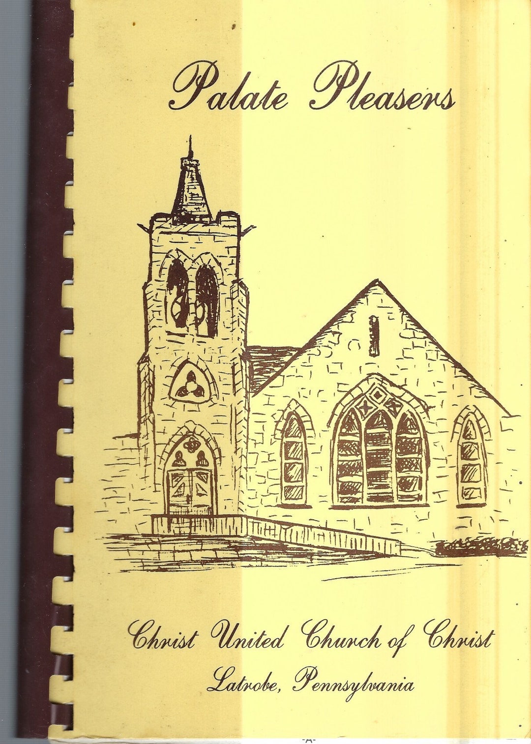 Latrobe Pennsylvania Vintage 1989 United Church of Christ Palate