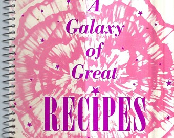 Elyria Ohio vintage 1973 OES Order of the Eastern Star Galaxy of Great Recipes Kokbok OH Community Favorites Samlarobjekt Sällsynt Kokbok