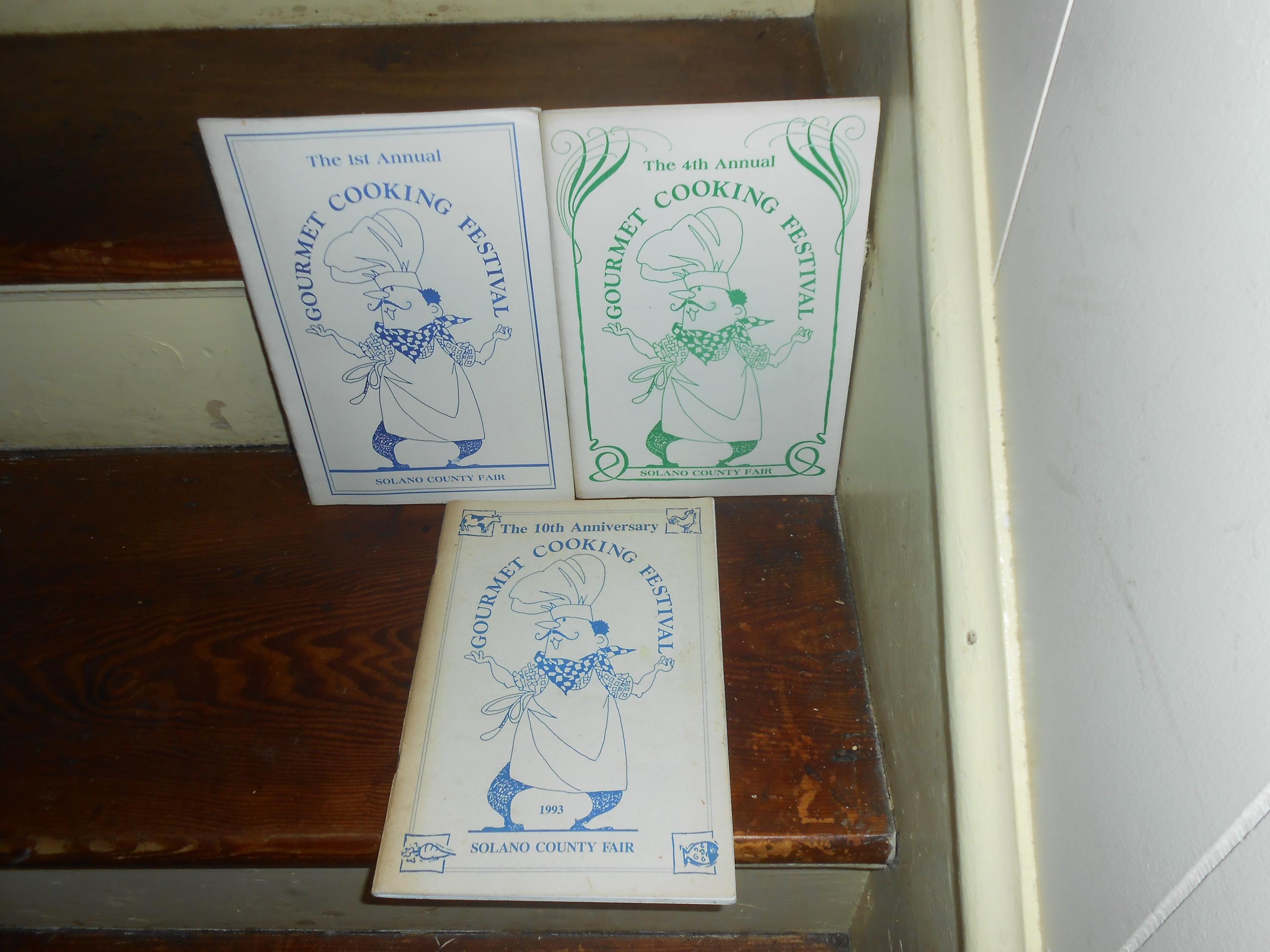 Lot of 3 Vallejo California Vintage Solano County Fair 1st 4th 10th Annual  Gourmet Cooking Festival Cookbooks CA Collectible Rare Cook Books - Etsy