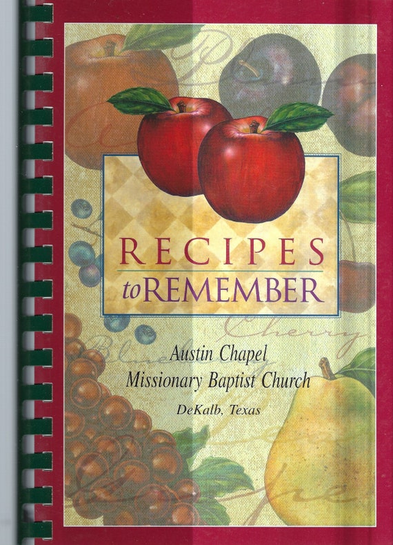 Dekalb Texas Vintage 2001 Austin Chapel Missionary Baptist Etsy