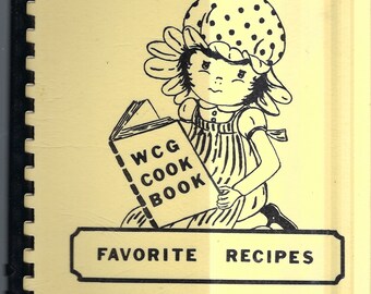 Peru Indiana vintage 1980 Church of God WCG Favorite Recipes Cookbook IN Community Collectible Souvenir Spiral Bound Rare Local Cook Book