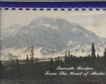 Homer Wasilla Kodiak Anchorage AK vintage 1985 Alaskan Assemblies of God Churches Favorite Recipes from the Heart of Cookbook Rare Cook Book