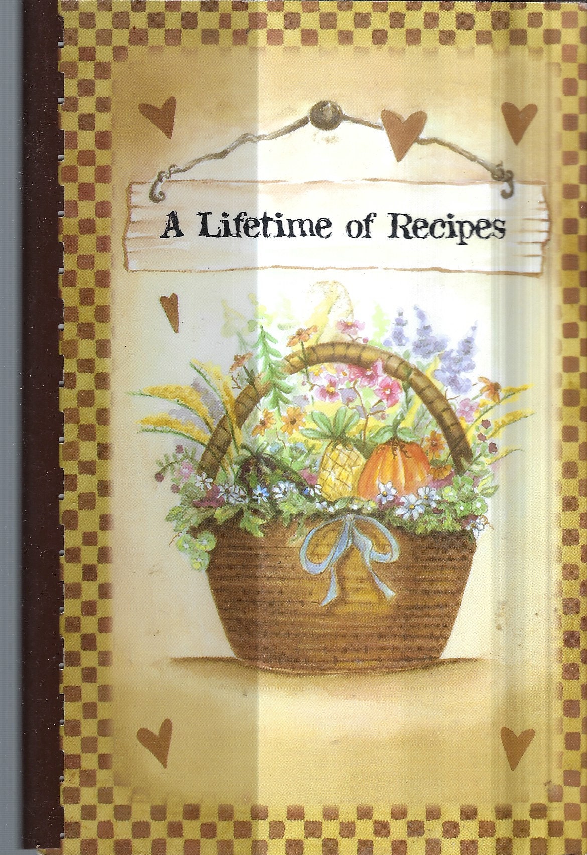 Allen Texas vintage Local Nursing Home Residents A Lifetime of Recipes Cookbook TX Community Favorites Collectible rare local Cook Book