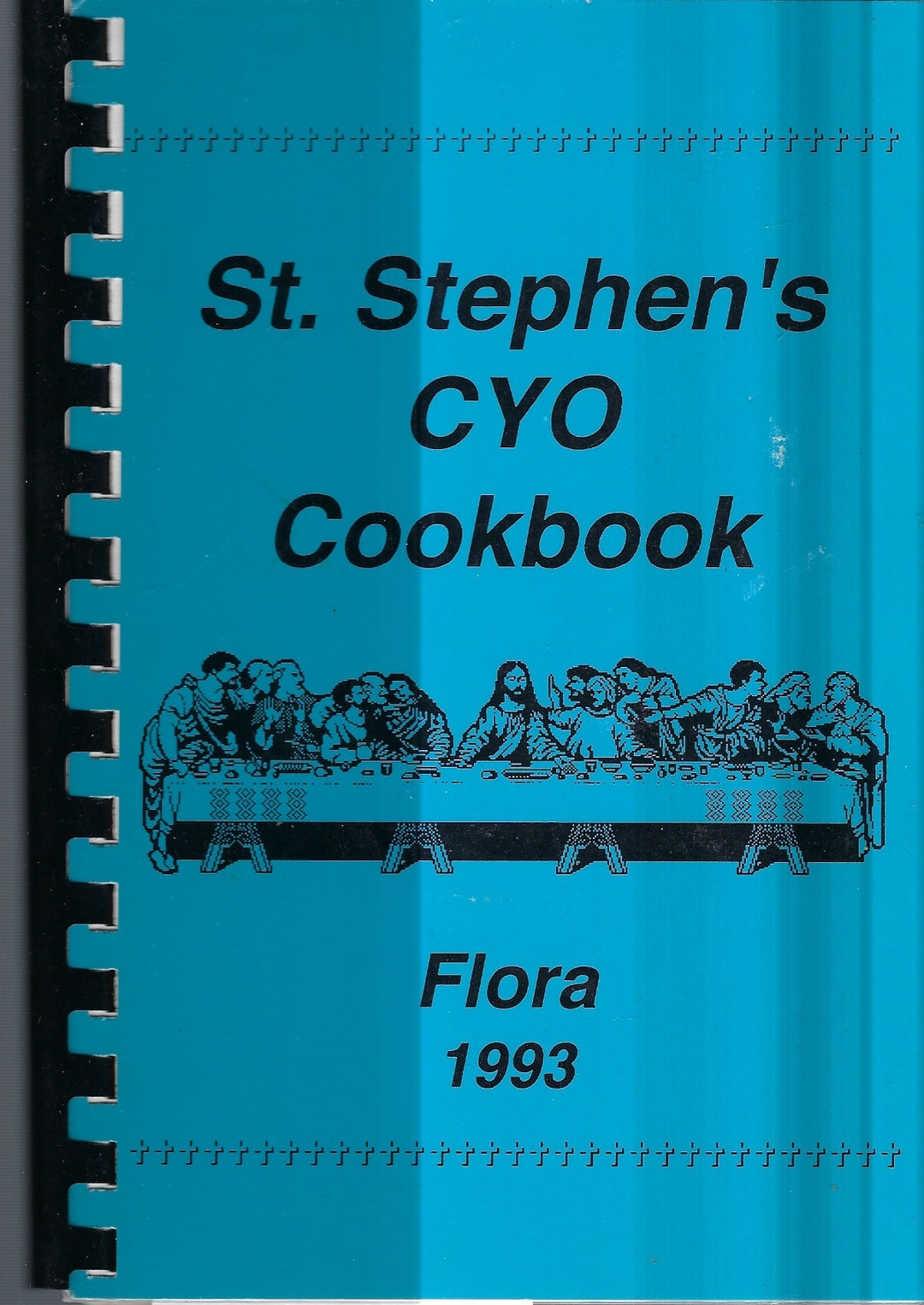 Flora Illinois Vintage 1993 St Stephen's Catholic Church Etsy