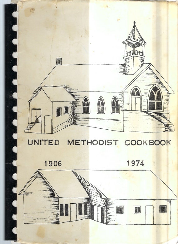 Presho South Dakota Vintage 1974 United Methodist Church Etsy