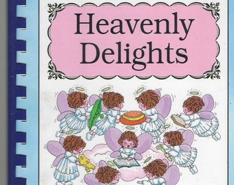 Denison Texas vintage First Baptist Church Heavenly Delights Golden harvest Cookbook TX Community Favorite Recipes Collectible Cook Book