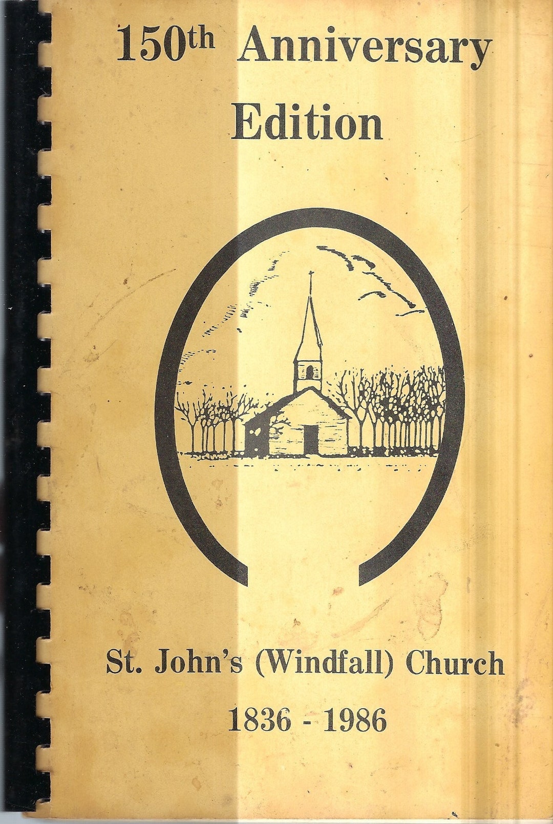Cardington Windfall Ohio Vintage 1985 St John's Lutheran Church 150th