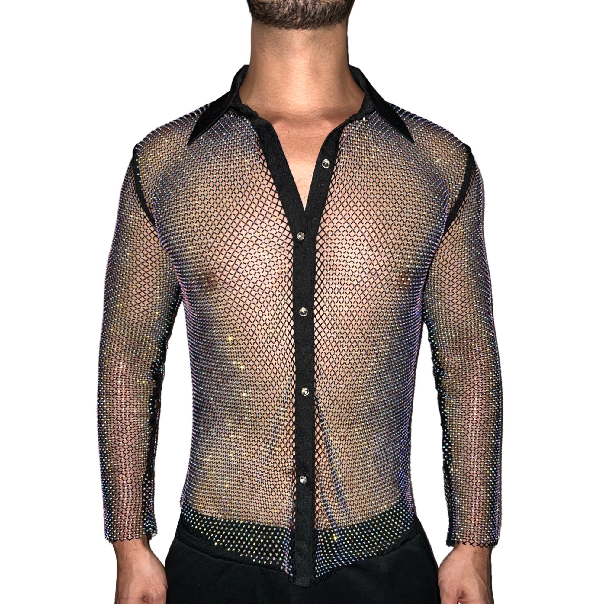bling shirt men