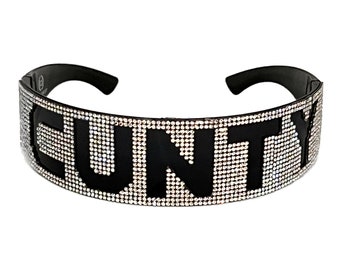 CUNTY Handmade Rhinestone Statement Glasses [Xtra]