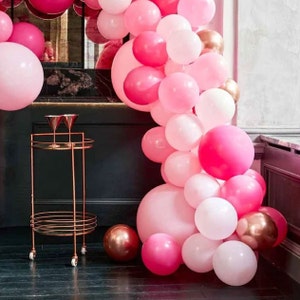 Large balloon set, balloon arch, 200x party balloons, baby shower, JGA, bridal shower, birthday, party decoration, balloon garland