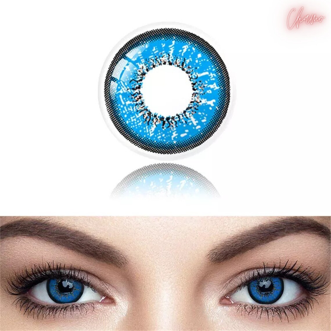Color Contact Lens 2Pcs Contact Lenses Colored Lenses for Eyes Etsy