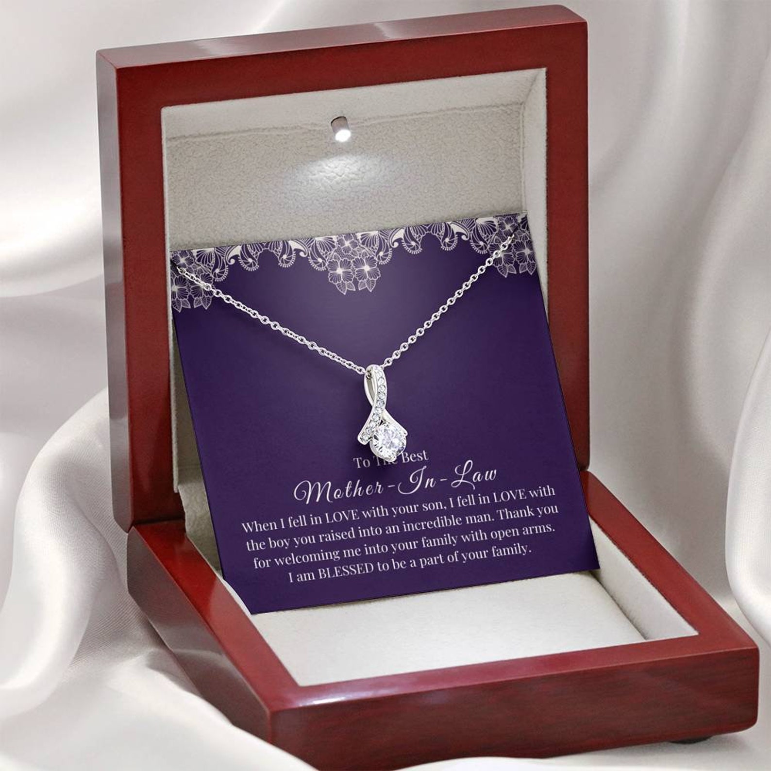 SCHWIEGERMUTTER Geschenk Hochzeitstag / Schwiegermutter Etsy