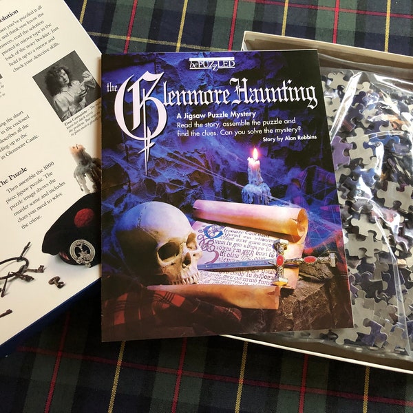 The Glenmore Haunting - A Jigsaw Puzzle Mystery Vintage 1993.