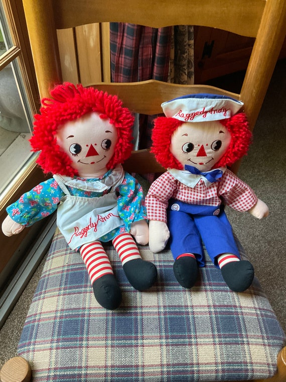 Raggedy Ann Andy ラガディ アン アンディ Raggedy Ann + Andy - Etsy