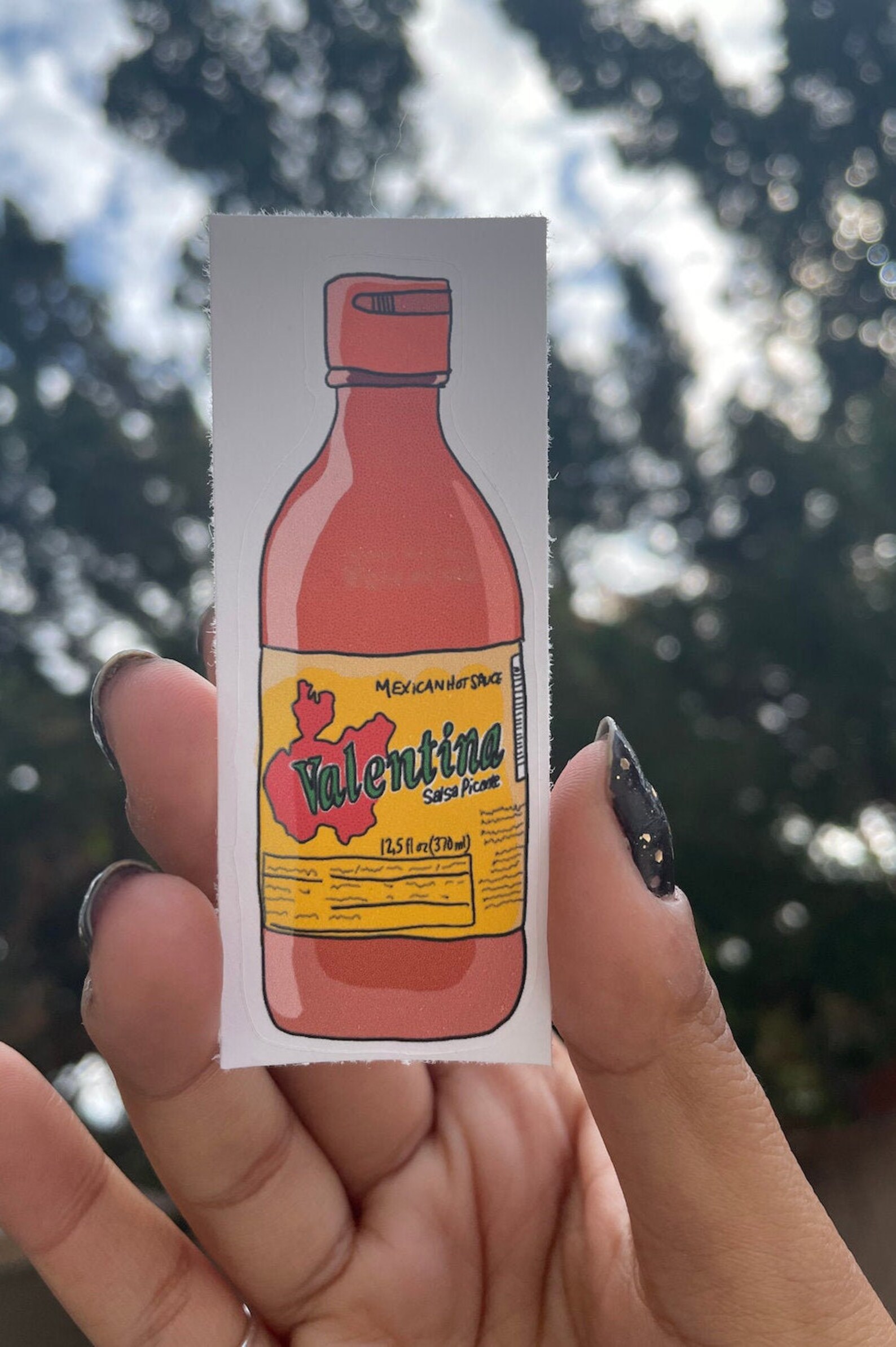 Valentina Hot Sauce Sticker Etsy