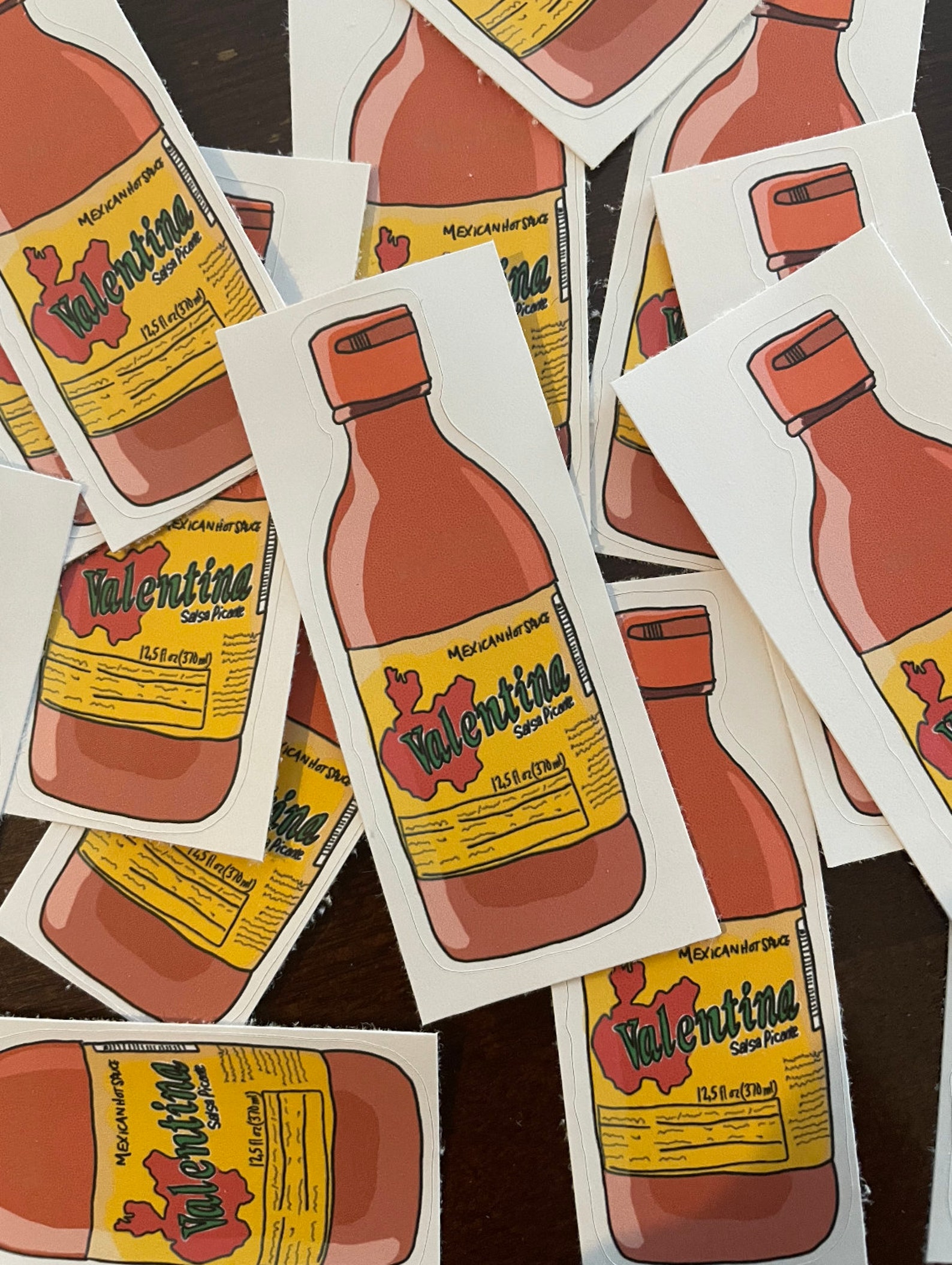 Valentina Hot Sauce Sticker Etsy