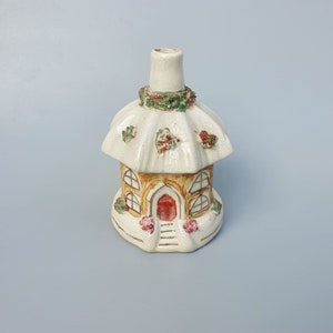 Antique Staffordshire Pastille Burner Cottage