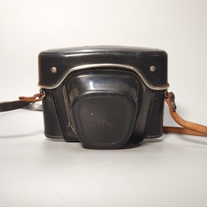 Vintage Praktica Nova 35 mm SLR Leder Kameratasche Passend für MTL3 und Nova Bild 1