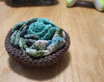 Crochet Succulent Coasters (set of 4)