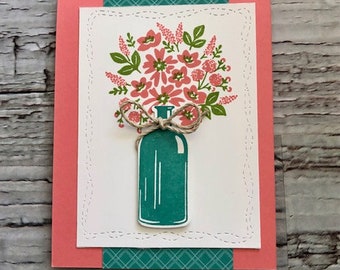 Carte faite main pour un ami ou un parent merveilleux