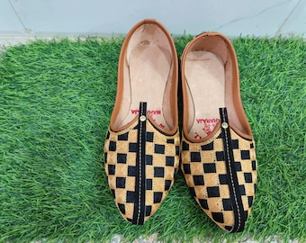 Handmade Leather Mojari Jutti for Men | Rajasthani Ethnic Shoes | Indian Traditional Wedding & Festive Footwear