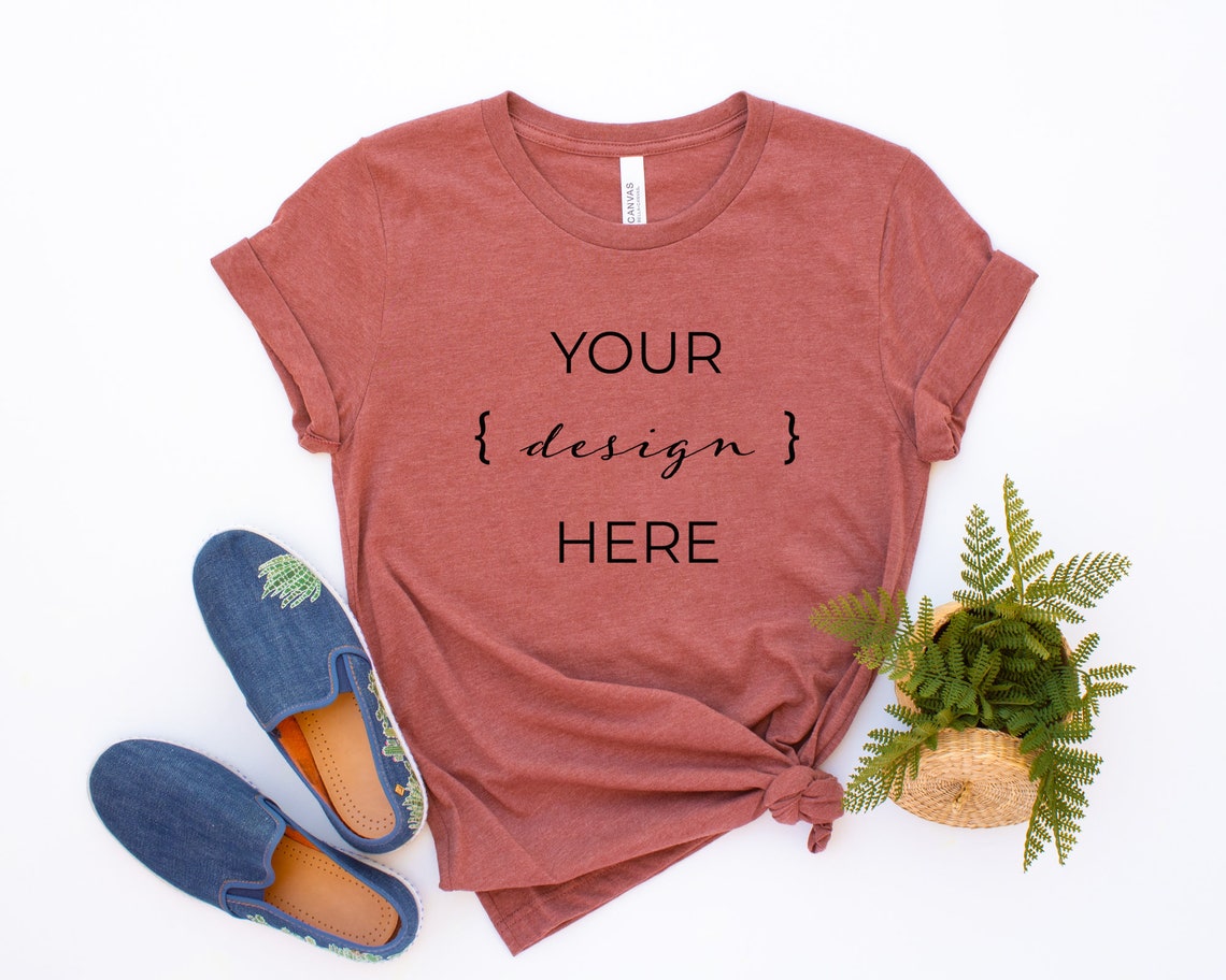 heather clay t shirt