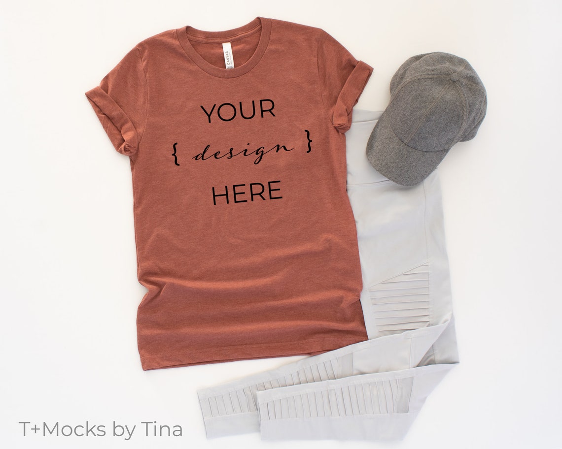 heather clay t shirt