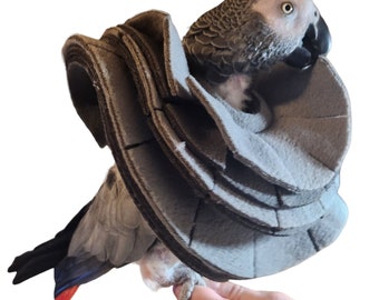 Soft Bird Collar for Congo African Grey Parrots