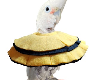 Stiff Soft Bird Collar for Goffin Cockatoo & Tanimbar Corella