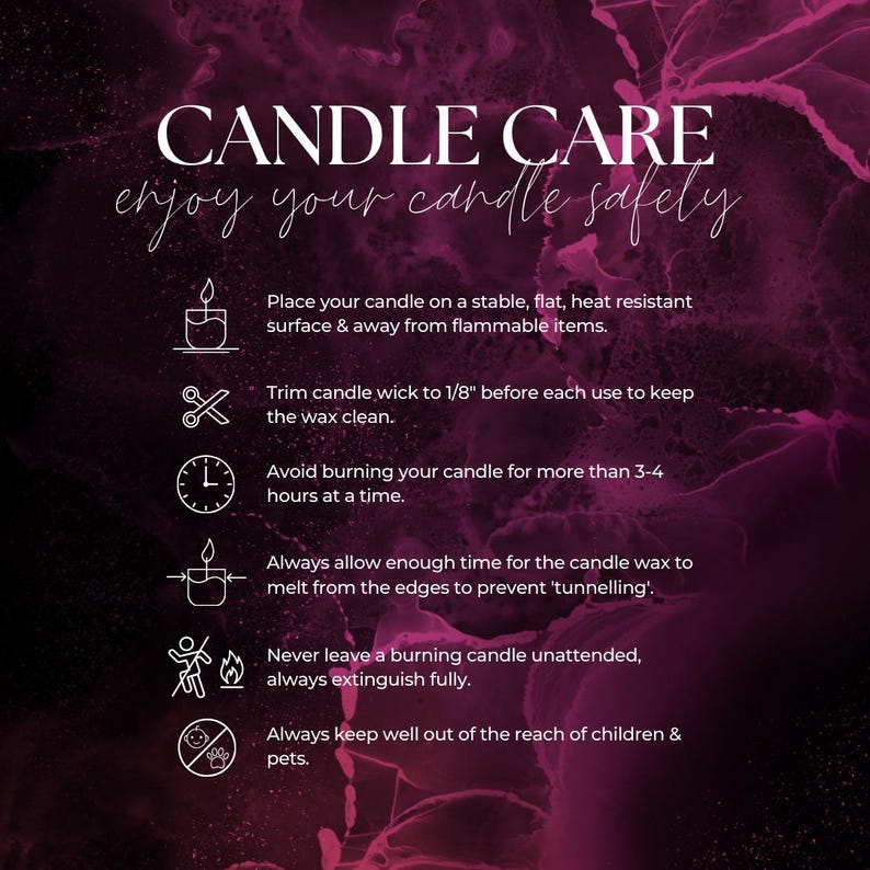 Self Care is Not Selfish Candle Gift Handcrafted Soy Wax Ecofriendly