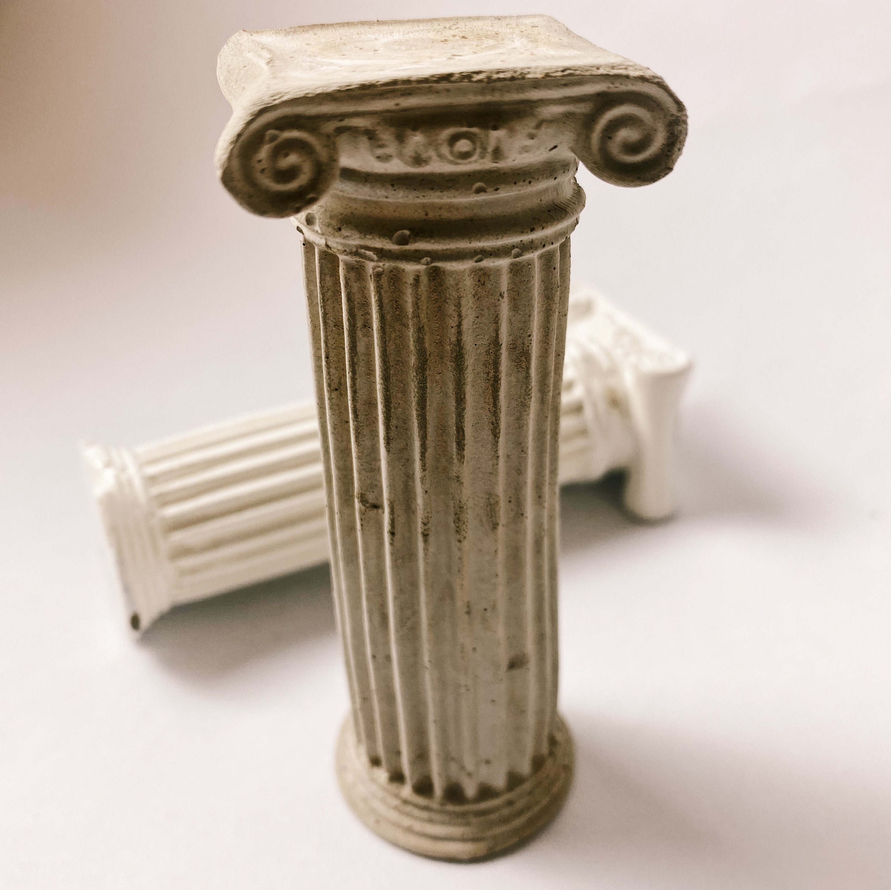 Concrete Ancient Greek Column Bookend Greek / Roman Pillar Etsy UK