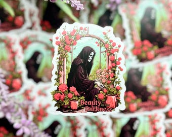 Beauty in the Darkness Sticker