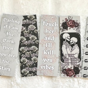 Dark Romance Bookmarks