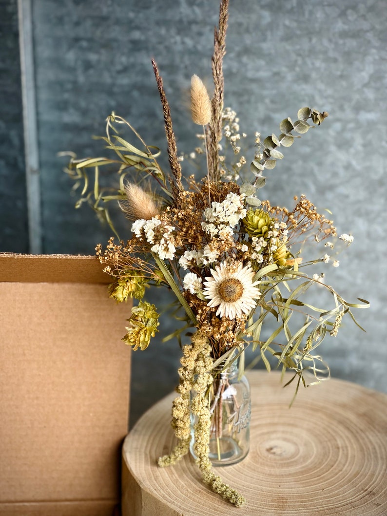 Boho Dried DIY Flower Craft Box, Mixed Dried Flowers, Cake and Table Decor, Bud Vase Flowers, Craft Supply, Resin Art, Natural Real Flowers image 4