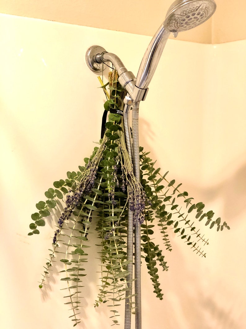 Eucalyptus and Lavender Shower Bundle Bouquet Real Etsy
