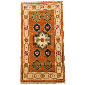 Indo Kazak Traditional Hand Knotted Wool Floor Rug 60*120