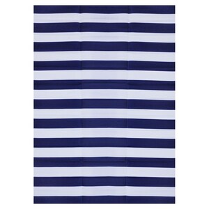 Brittany Navy and White Outdoor Rug