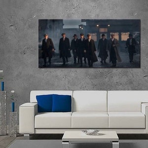 Canvas Expressions: Captivating Artwork - Elevate Your Space with Unique Creativity - Birmingham Blinders TV Art
