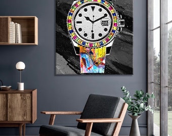 Canvas Expressions: Captivating Artwork - Elevate Your Space with Unique Creativity - Datejust Luxury Art