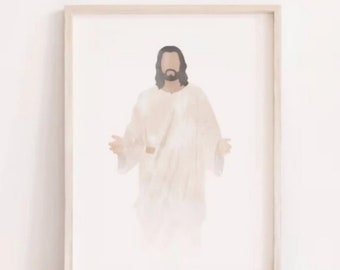 Nativity Scene Canvas Print Wall Art Christmas Jesus Artwork Decor For Office Room Decoration Festival Gift