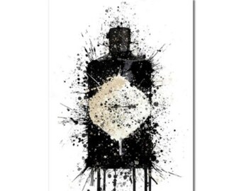 Abstract Wine Canvas Art: Modern Home Decor
