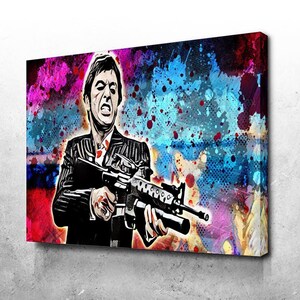 The World is Yours - Movie Art - Movie Canvas - Movie - Gangster Movie Art - Mafia Movie Art