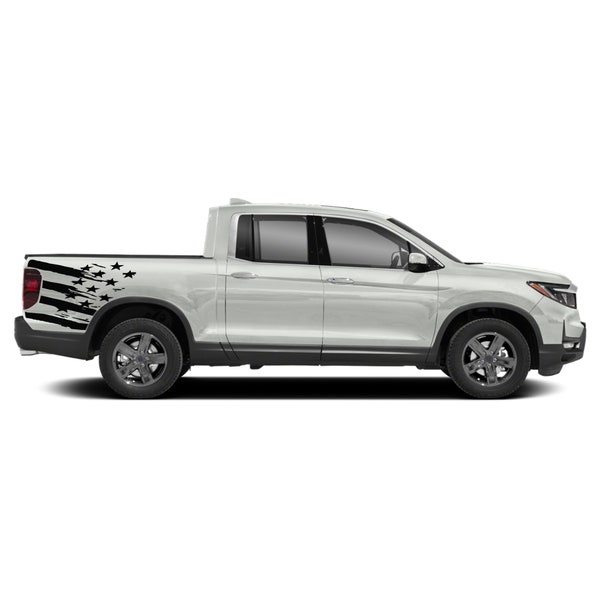 Lit latéral American Decal Sticker Sport Compatible avec Honda Ridgeline 2021 2022 RTL-E 4x4 off Road Vinyl