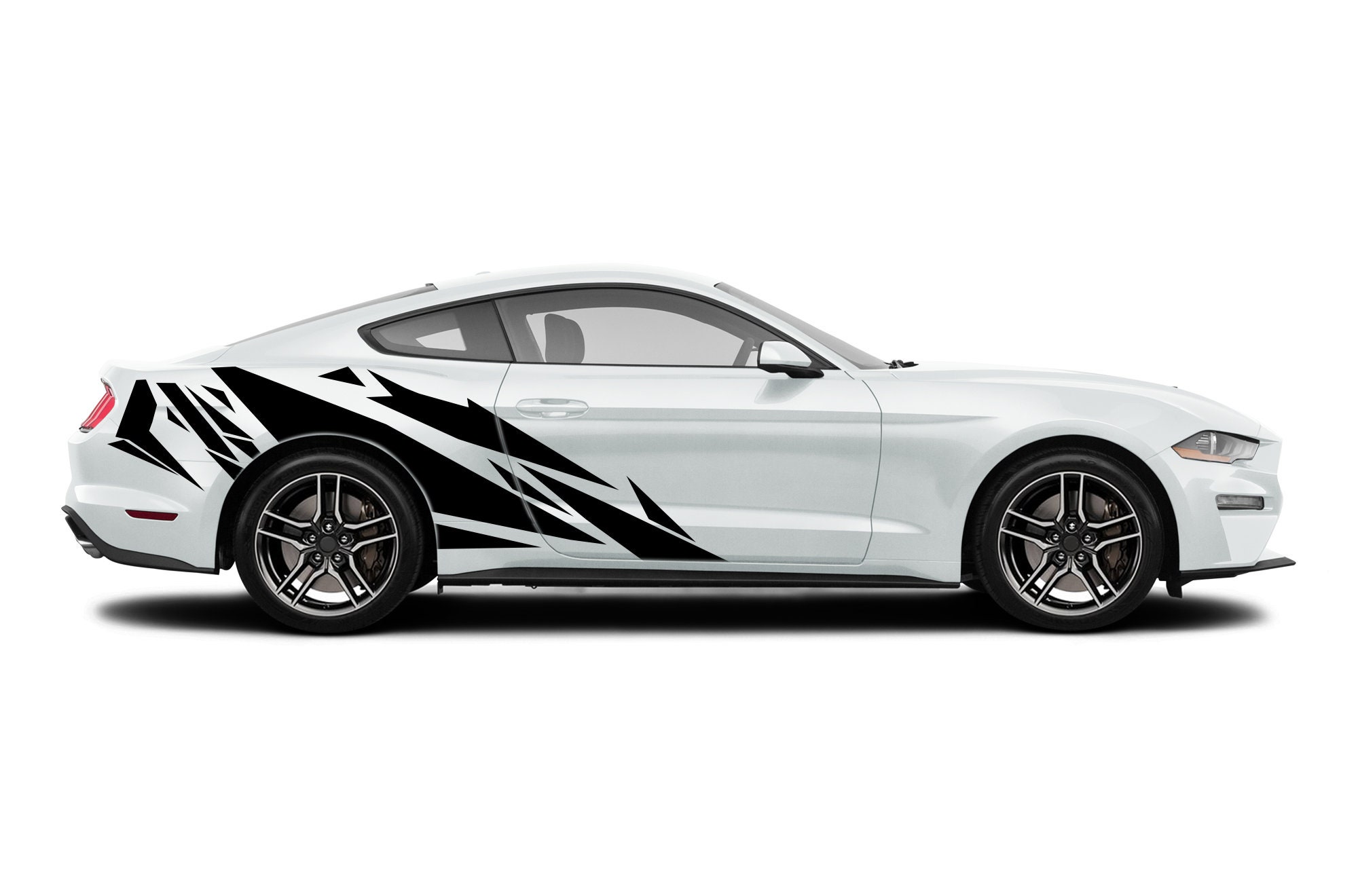 2x Door Pattern Shapes Decal Sticker Graphic Design Wrap Decal Sticker ...
