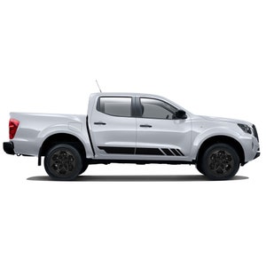 Side Door Sport Stripes Graphics Decals Stickers Vinyl Compatible With Nissan Navara