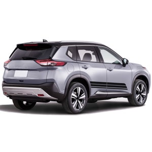 Stripes Compatible with Nissan Rogue SUV 2020 2021 Sport Decal Vinyl Side Stripes Sticker T33 X-trail Crossover