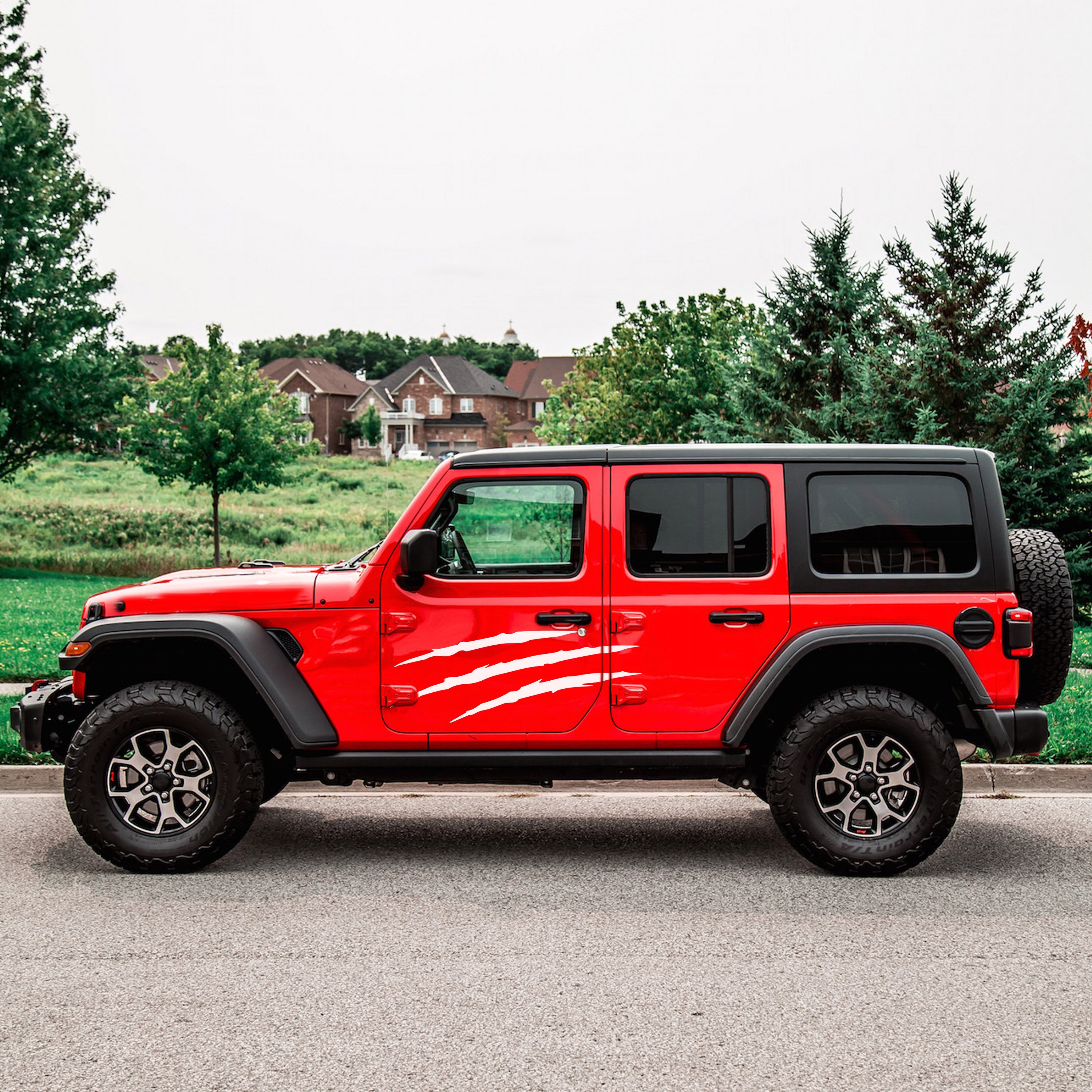 Alien Sunshade Jeep Wrangler JLU (2018-huidig) - Mesh zonnescherm voor Jeep JL Unlimited - blokkeert UV, wind en lawaai - Bikini JLkini topcover voor sport, sport, S, Sahara, Rubicon (zwart